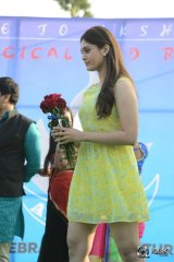 Surabhi at Express Raja Movie Promotions